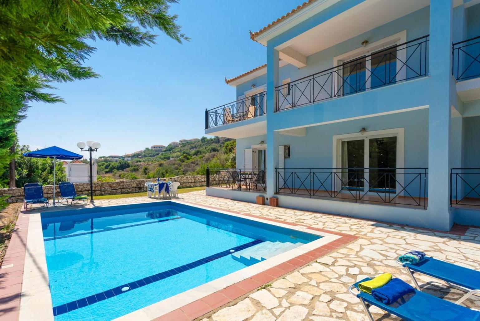Skala Villa Blue Spathion Ngoại thất bức ảnh