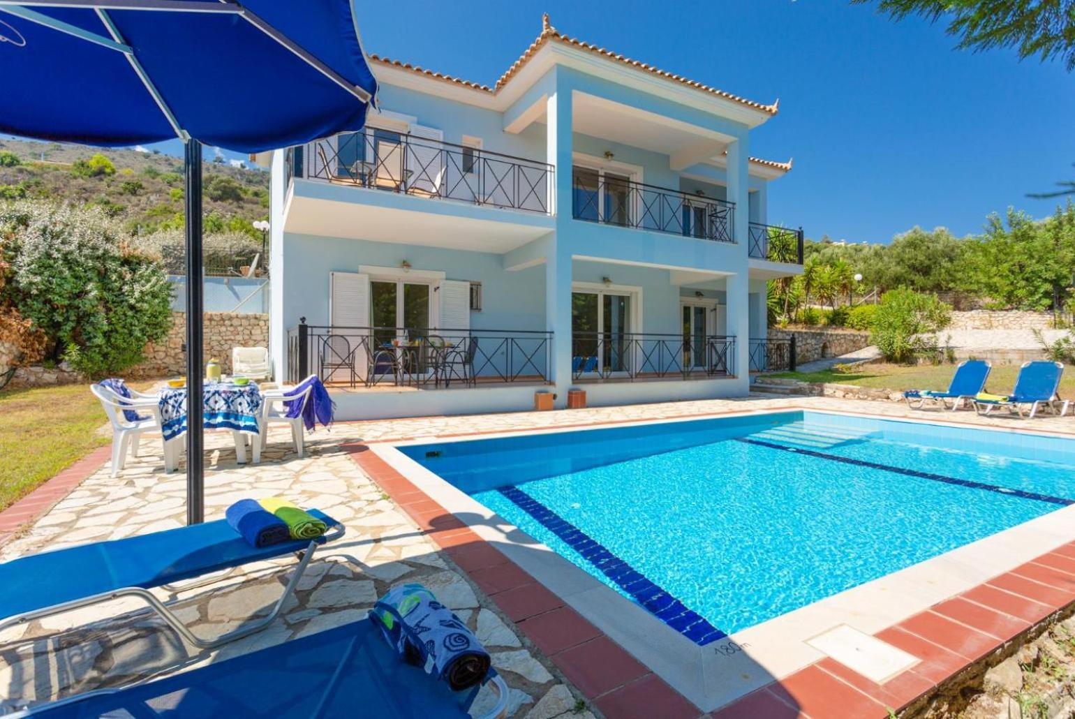 Skala Villa Blue Spathion Ngoại thất bức ảnh